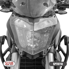 Protetor Farol POLICARBONATO Bajaj Dominar400 2023+ Scam - Moto Coringa | Frete grátis para todo Brasil
