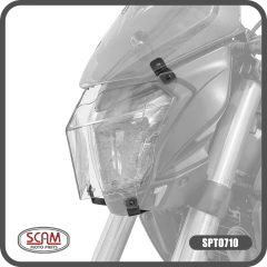 Protetor Farol POLICARBONATO Bajaj Dominar400 2023+ Scam