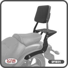 Suporte Baú Vulcan S 650 Encosto Sissy Bar SCAM