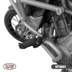 Par De Pedaleiras Scam TIGER900 RALLY PRO 20+ - Moto Coringa | Frete grátis para todo Brasil