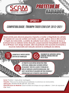 Imagem do Protetor de radiador TIGER1200 EXPLORER 2012-2021