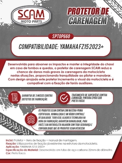 Protetor Motor/Carenagem Yamaha FZ15 2023+ - Moto Coringa | Frete grátis para todo Brasil