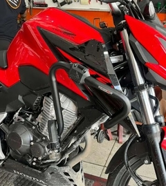PROTETOR DE MOTOR E CARENAGEM C/ PEDALEIRAS PRETO - COYOTE - comprar online