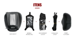 Imagem do Bolsa de tanque para Motocicleta (tank lock)