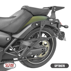 Suporte Baú Lateral Vulcan650 Scam - loja online