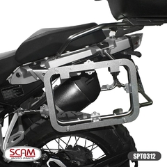 Suporte Baú Lateral Trekker R1200gs e R1250gs Adv 2013+ Scam - Moto Coringa | Frete grátis para todo Brasil