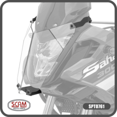 Protetor Farol Policarbonato Honda Sahara300 2024+