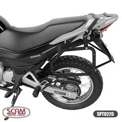 Suporte Baú Lateral Honda Falcon400i 2013-2015 Scam - Moto Coringa | Frete grátis para todo Brasil