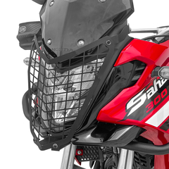 Protetor Farol Aço Carbono Honda Sahara300 2024+ Scam na internet