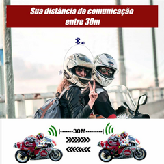 Intercomunicador CAITEMAY para capacetes c/ Bluetooth 5.0 - comprar online