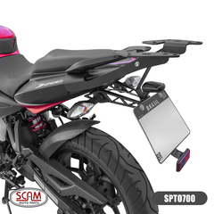 Suporte Baú Superior Bajaj Dominar 160/200 2023+ Scam - Moto Coringa | Frete grátis para todo Brasil