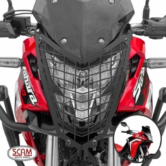 Protetor Farol Aço Carbono Honda Sahara300 2024+ Scam - comprar online