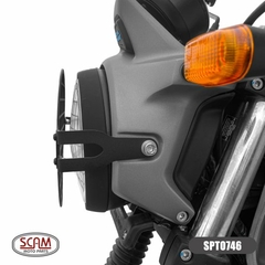Protetor Farol Aço Carbono Scram411 23+ - Moto Coringa | Frete grátis para todo Brasil