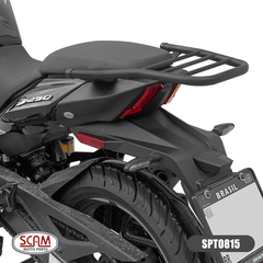 Suporte para baú superior Bajaj Dominar250 2024+ - Moto Coringa | Frete grátis para todo Brasil