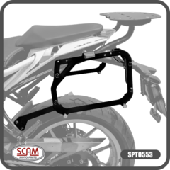Suporte Baú Lateral KTM Duke390 2019+ Scam