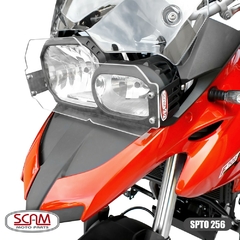 Protetor Farol Policarbonato F800r 2010 a 2015 F800gs 2008 a 2017 F700GS 2017+ Scam - Moto Coringa | Frete grátis para todo Brasil