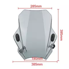 Bolha Para-brisa Frontal Universal para motocicleta
