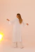 MAXI KIMONO OFF-WHITE - loja online