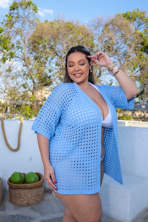 Kimono saída em tricô - Mrt - comprar online
