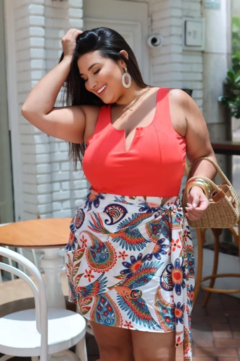 Cropped poliamida- Moda - comprar online