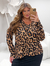 Camisa animal print - Rosa Miliossi