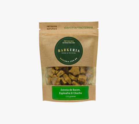 Estrela - Bacon, Espinafre e Chuchu 125g - Barkeria