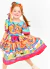 VESTIDO A FESTA VAI COMECAR BALANCE LARANJA E AZUL na internet