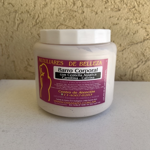 Barro Corporal con Centella Asiática , Carnitina y Cafeina