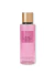 Frasco de Body Splash Shimmer Pure Seduction da Victoria's Secret, 250ml, com líquido rosa e acabamento brilhante.