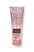 Creme hidratante para o corpo Bath & Body Works A Thousand Wishes, embalagem rosa com detalhes brilhantes.