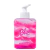 Frasco de gel aromatizante Blow Girl da Hot Flowers, sabor morango com creme, com bomba dosadora, 320ml.