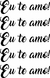 14 Adesivos Frase Eu Te Amo, decoração Parede Dia dos Namorados - comprar online
