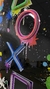 Quadro Decorativo Neon Play Para Quarto Gamer 59CM - comprar online
