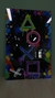 Quadro Decorativo Neon Play Para Quarto Gamer 59CM na internet