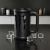 Imagem do Suporte para Lata Tipo Caneca Preto Fosco com Alça | Porta Latinha Ergonômico Premium