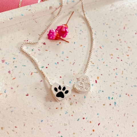 COLAR CORAÇÃO PATINHA