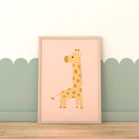 Cuadro Jirafa