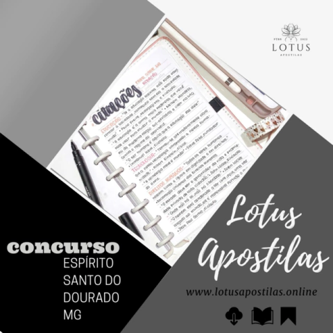 Apostila Prefeitura de Espírito Santo do Dourado MG 2023 Fiscal de Tributos