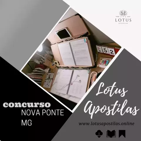 Apostila Câmara Municipal de Nova Ponte MG 2024 Auxiliar Administrativo