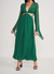 Vestido Colcci Longo Fluído Verde - comprar online