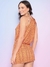 Vestido Cia Marítima Curto Estampado Laranja Mira - Estilo e Conforto