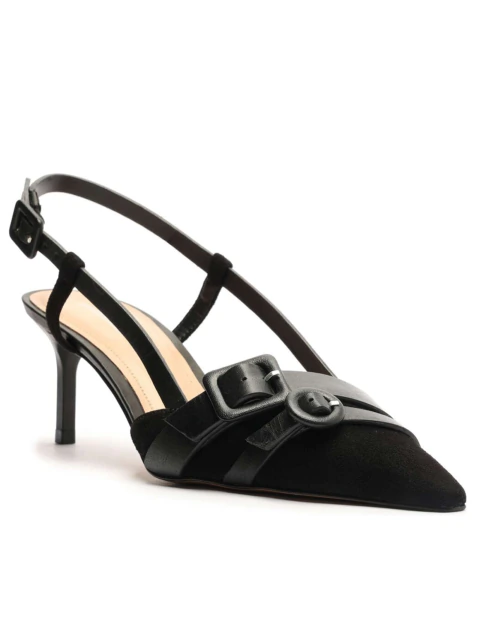 Scarpin Arezzo Diego Dolcini com Fivelas Urbanas na Revoluse