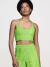 Top Dzarm Cropped Alças Finas em Tricot na Revoluse