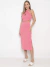 Saia Linzzi Midi Rosa na Revoluse