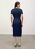 Vestido Iódice Midi Zíper na Revoluse