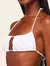 Biquíni Cia Marítima Peace Branco - Conjunto Minimalista com Proteção UV e Detalhes Modernos