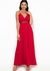 Vestido Colcci Vermelho Plissado na Revoluse