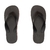 Chinelo Arezzo Flatform Preto Multicolorido na Revoluse