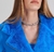 Jaqueta My Favorite Things Cropped Aviador Azul na Revoluse