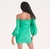 Vestido My Favorite Things Curto Ombro a Ombro Verde na Revoluse